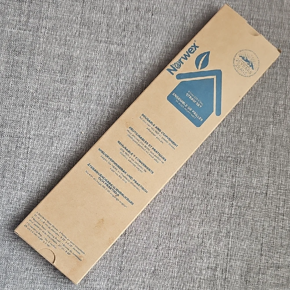 Norwex Straw Set